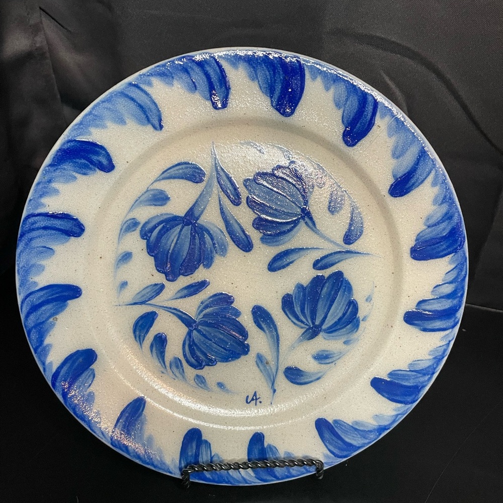 Vintage Salmon Falls Stoneware 1996 Plate